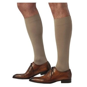 Sigvaris 822CMLM32 Midtown Microfiber Mens Calf High Compression Stock Medium Long (1 Pair Per Box) - Owl Medical Supplies