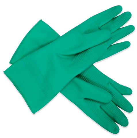 Sigvaris 591R400L Textured Donning Ruber Gloves With Super Grip, Large - Owl Medical Supplies