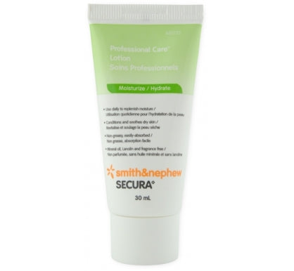 Smith & Nephew 80235 Secura Professional Care Moisturizing Lotion, 30ml Tube - Owl Medical Supplies