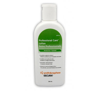 Smith & Nephew 80237 Secura Professional Care Moisturizing Lotion, 120ml Bottle - Owl Medical Supplies