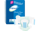 Tena 67902 Stretch Super Briefs, Medium (86-136cm or 33"-52") Green - Owl Medical Supplies