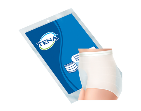 Tena 64244 Comfort Pant Bariatric 122 - 183cm (48 - 72") White - Owl Medical Supplies