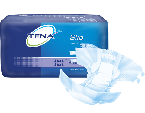 Tena 710510 Slip Briefs - Small, 52 - 86cm (21 - 34"), White - Owl Medical Supplies