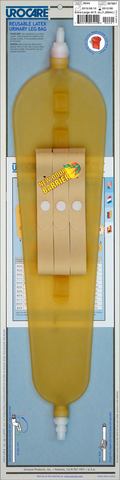 Urocare 9544 Reusable Latex Urinary Leg Bag, Extra-Large 44 Fl.oz./1300ml - Owl Medical Supplies