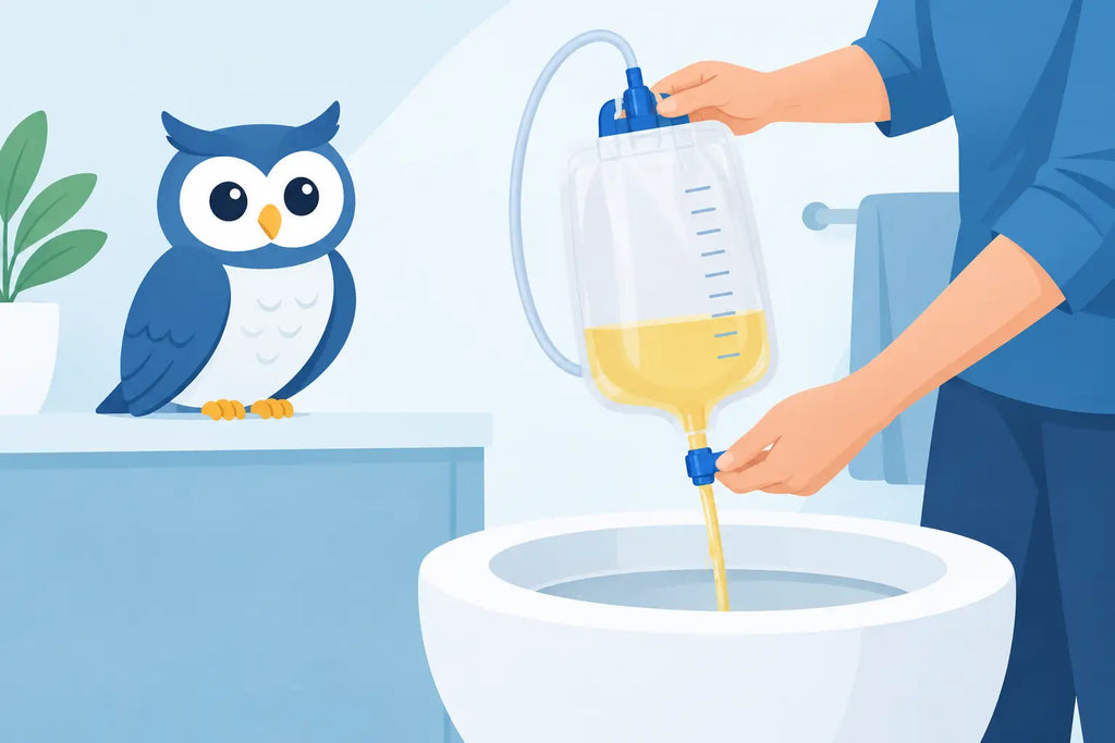 How to Empty a Urinary Drainage Bag Safely