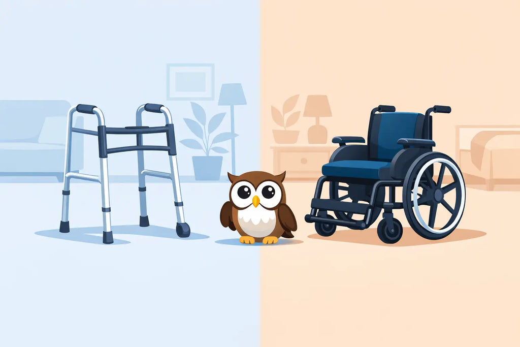 Walker vs Wheelchair for Home Use
