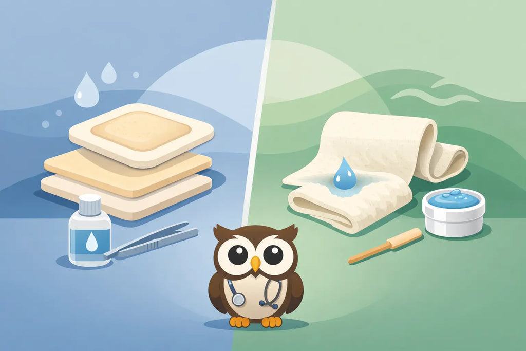 Foam Dressing vs Alginate Dressing Compared