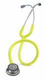 3M 5839 Littmann Classic III Monitoring Stethoscope, Standard-Finish Chestpiece, Lemon-Lime Tube, 27 in - Owl Medical Supplies