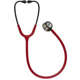 3M 5864 Littmann Classic III Monitoring Stethoscope, champagne-finish chestpiece, burgundy tube, 27 in - Owl Medical Supplies