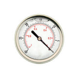 Vacuum Gauge, for Gomco Surgical Suction Pump Model