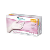 AMG Medical 010-417 MedPro Defense Exam Glove, Synthetic, Powder Free, Medium