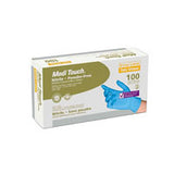 MediTouch Exam Glove, Nitrile, Blue, Powder Free