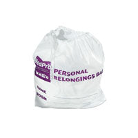 MedPro Personal Belongings Bag, with Drawstring Handle