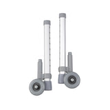 Drive Medical 10106 Rear Glide Walker Brakes with 3" Wheels, 1 Pair - Owl Medical Supplies