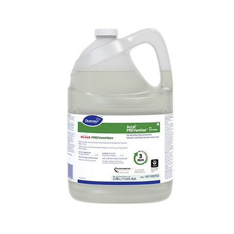 Diversey Care 101103732 Accel PREVention RTU 4x3.78L (1 Gal), 101103732