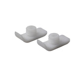 Drive Medical 10110 Walker Ski Glides, White, 1 Pair - Owl Medical Supplies