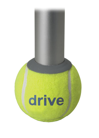 Drive Medical 10119 Walker Rear Tennis Ball Glides with Tennis Ball Can, 1 Pair - Owl Medical Supplies