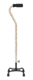 Drive Medical 10312fp-1 Small Base Quad Cane with Foam Rubber Hand Grip - Owl Medical Supplies