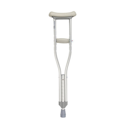 Drive Medical 10416-1 Walking Crutches with Underarm Pad and Handgrip, Pediatric, 1 Pair - Owl Medical Supplies
