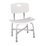 Drive Medical 12021kd-1 Bariatric Heavy Duty Bath Bench with Backrest - Owl Medical Supplies