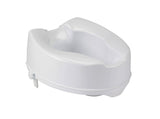 Drive Medical 12066 Raised Toilet Seat with Lock, Standard Seat, 6" - Owl Medical Supplies