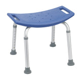 Drive Medical 12203kdrb-1 Bathroom Safety Shower Tub Bench Chair, Blue - Owl Medical Supplies