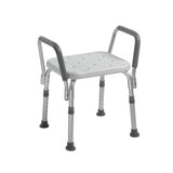 Drive Medical 12440kd-1 Knock Down Bath Bench with Padded Arms - Owl Medical Supplies