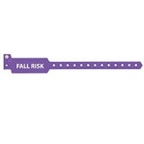 Identification Wristband, Plastic Alert, Fall Risk