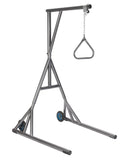 Drive Medical 13039sv Heavy Duty Trapeze with Base and Wheels, Silver Vein - Owl Medical Supplies