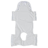 Drive Medical 13231p Patient Lift Sling with Head Support and Insert Pocket with Commode Opening - Owl Medical Supplies