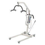 Drive Medical 13245 Bariatric Battery Powered Electric Patient Lift with Four Point Cradle and Rechargeable, Removable Battery, with Wall Mount - Owl Medical Supplies
