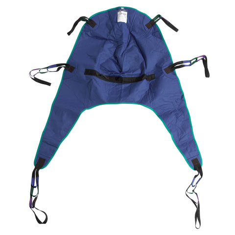 Drive Medical 13262l Divided Leg Patient Lift Sling with Headrest, Large - Owl Medical Supplies