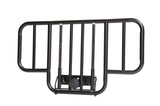 Drive Medical 15201bv No Gap Half Length Side Bed Rails with Brown Vein Finish, 1 Pair - Owl Medical Supplies