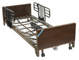 Drive Medical 15235bv-hr Delta Ultra Light Full Electric Low Hospital Bed with Half Rails - Owl Medical Supplies