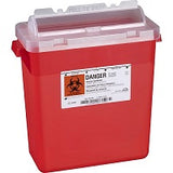 Bemis Health Care 333-030 Sentinel Sharps Container, 3GL, Rotating Lid