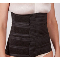 Unisex Multi-Flap Waistbinder, Three Flap, Black, 12"