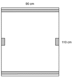 3M 1012 Steri-Drape Fluoroscope Drape 90cm x 110cm - Owl Medical Supplies