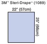 3M 1089 Steri-Drape Utility Sheet 57cm x 66cm (This Product Is Final Sale And Is Not Returnable) - Owl Medical Supplies