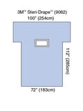 3M 9062 Steri-Drape Laparotomy/Laparoscopy Drapes (Transverse) 254cm x 285cm - Owl Medical Supplies