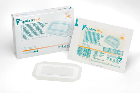 3M 3589 Tegaderm +Pad Film Dressing With Non-Adherent Pad 9cm x 15cm - Owl Medical Supplies