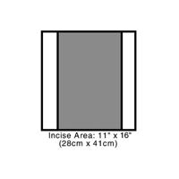 Steri-Drape 2 Treatment Incise Drape, Sterile, Clear