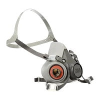 3M 3M6100 Respirator, 6000 Series, Half Facepiece