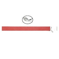 Identification Wristband, Tyvek Short Stay, Tabless, Allergy Alert