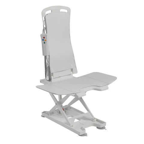 Drive Medical 477200252 Bellavita Tub Chair Seat Auto Bath Lift, White - Owl Medical Supplies