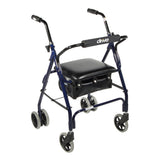 Drive Medical 510 Mimi Lite Push Brake Walker Rollator - Owl Medical Supplies