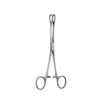AMG Medical 516-182 Foerster Sponge Forcep, Straight, Serrated, OR Quality, L10"