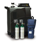 Drive Medical 535d-2dp iFill Personal Oxygen Station, Carrying Case, 2 D PD1000 Cylinders - Owl Medical Supplies