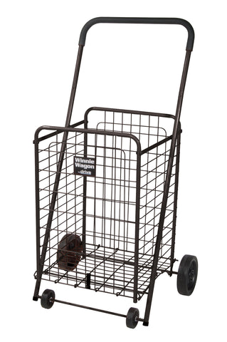 Drive Medical 605b Winnie Wagon All Purpose Shopping Utility Cart, Black - Owl Medical Supplies