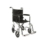 Airgo Transport Chair, with Swing-Away Removable Footrests, W19" Seat, 300 lb