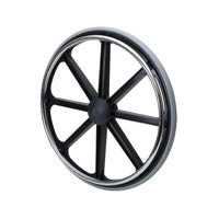 Rear Mag Wheel, OD 24" Gray